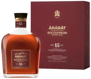 Коньяк армянский Арарат Васпуракан 15 лет 0,5л п/у-0
