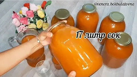 Абрикосовый сок на зиму в домашних условиях. Натуральный абрикосовый нектар!