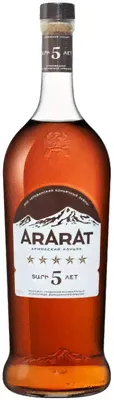 Коньяк армянский «Арарат 5 Звезд», 0.5 л-0