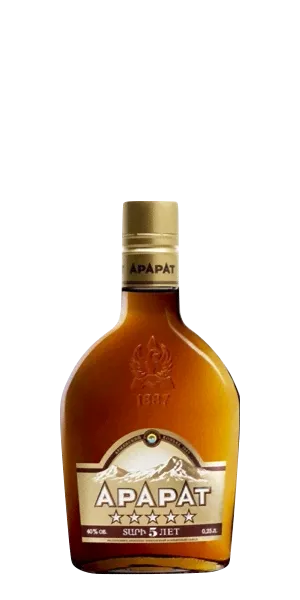 Коньяк Арарат 5 лет ***** 40% | 0,25 л.-0