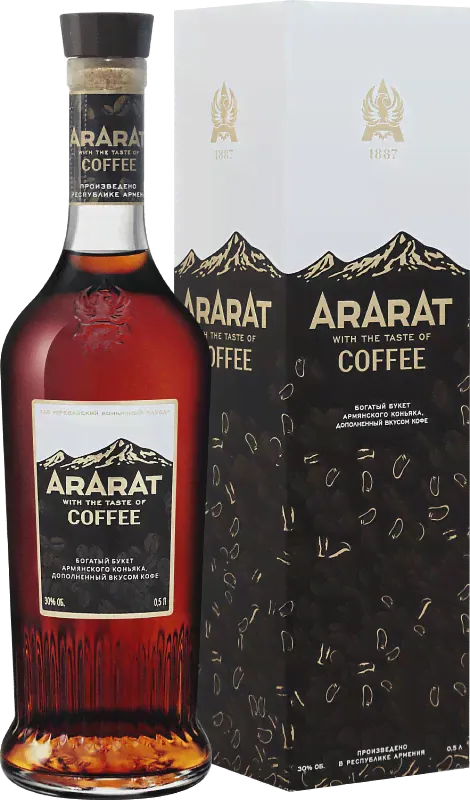 Коньяк Арарат Кофе 0.5 л Gift Box