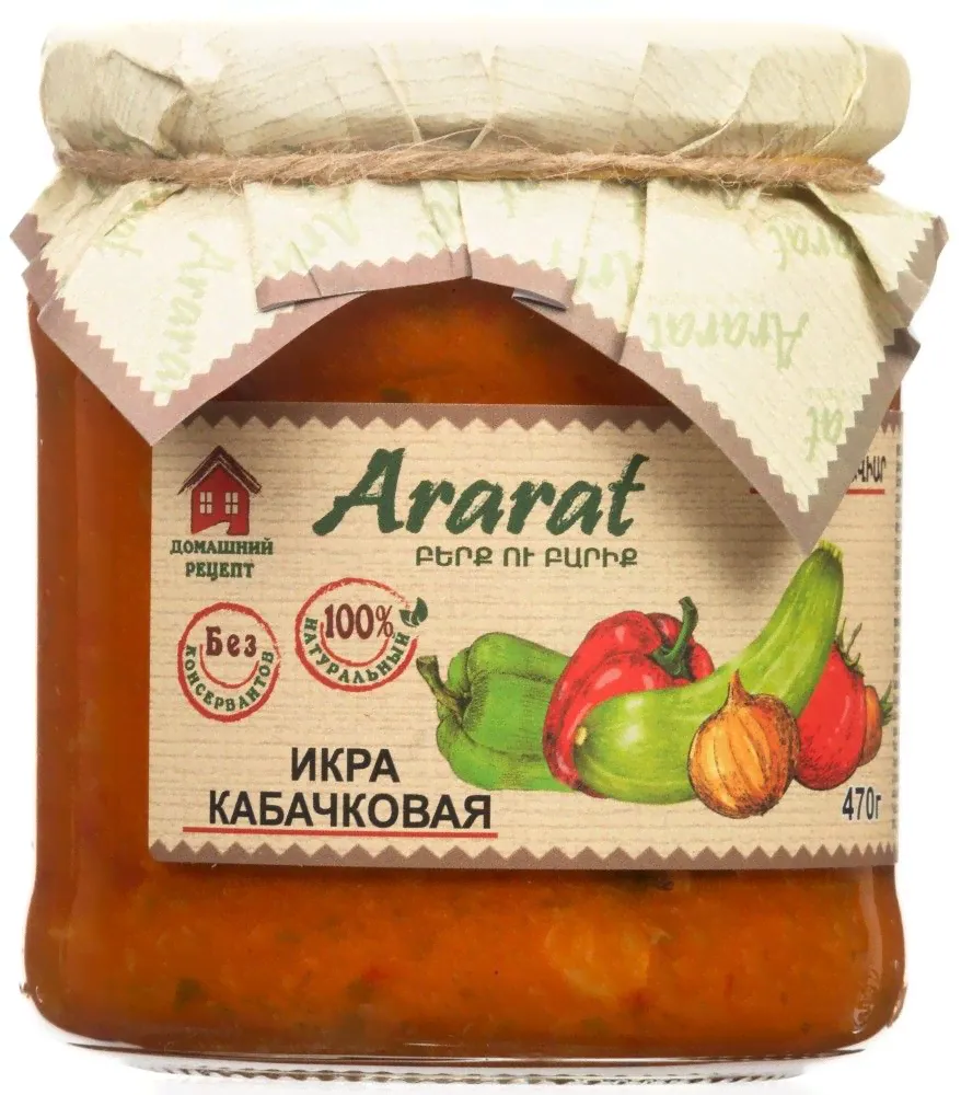 Икра кабачковая Арарат 470 г-0