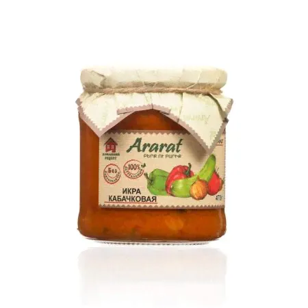 ИКРА КАБАЧКОВАЯ АРАРАТ 470 ГР.-0