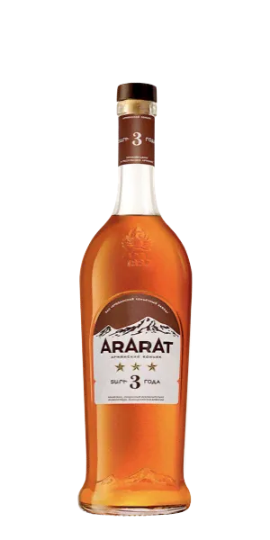 Коньяк Арарат 3 года *** 40% | 0,5 л.-0