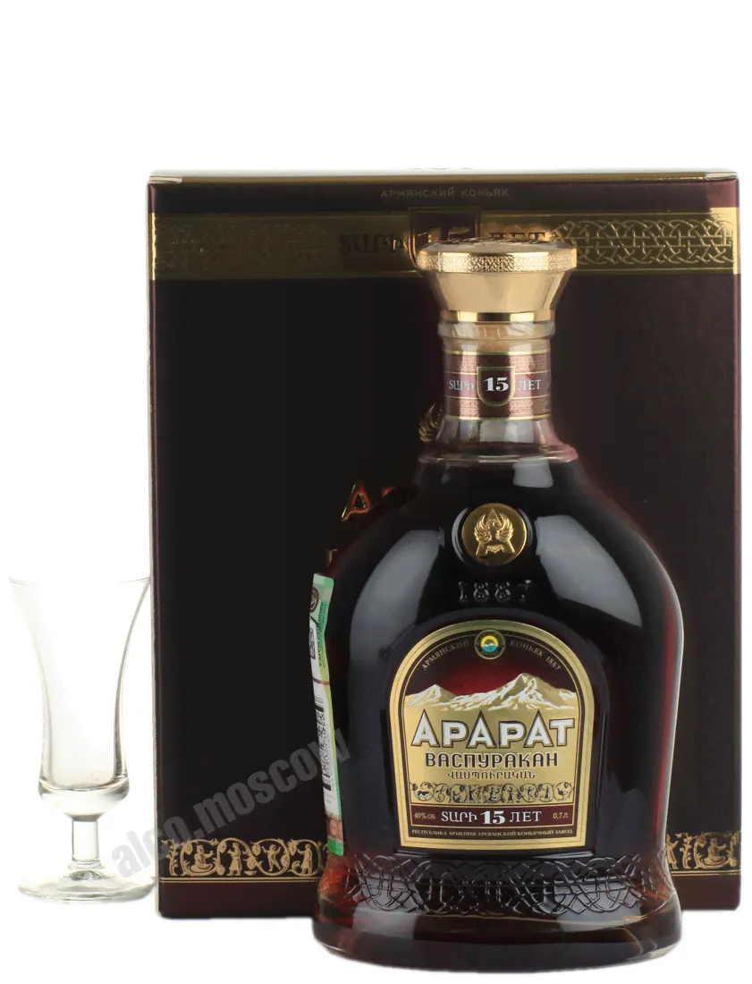 Ararat Vaspurakan 15 years 0.7l коньяк Арарат Васпуракан выдержка 15 лет 0.7л