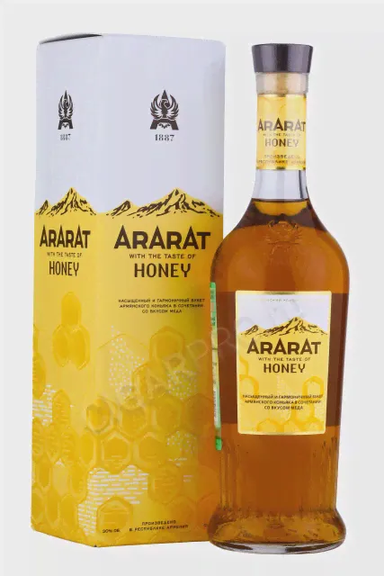 Ararat Honey Коньяк Арарат Хоней 0.5л в подарочной упаковке