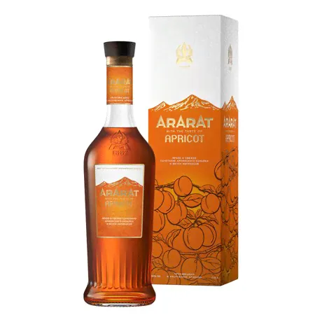 Напиток спиртной Арарат Apricot на основе коньяка со вкусом абрикоса, 0.5л-1